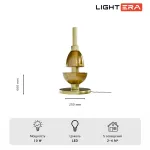 Настольная лампа LIGHTERA Lecco LE425T-30CG
