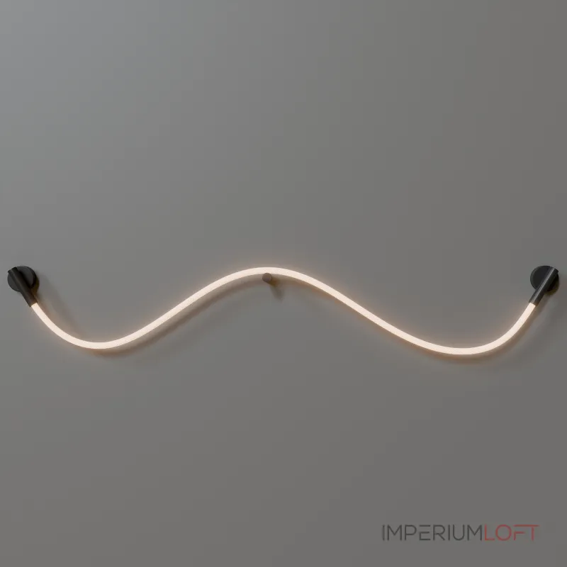 Настенный светильник LIGHTERA Tura LE103W-158BA STEEL