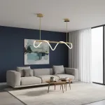Люстра на штанге LIGHTERA Nyasa LE117L-80GA WIFI