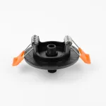 Чаша потолочная встраиваемая Ø60 д/подвода питания 510117 на 48В черная Lightstar Due Hermes 510007