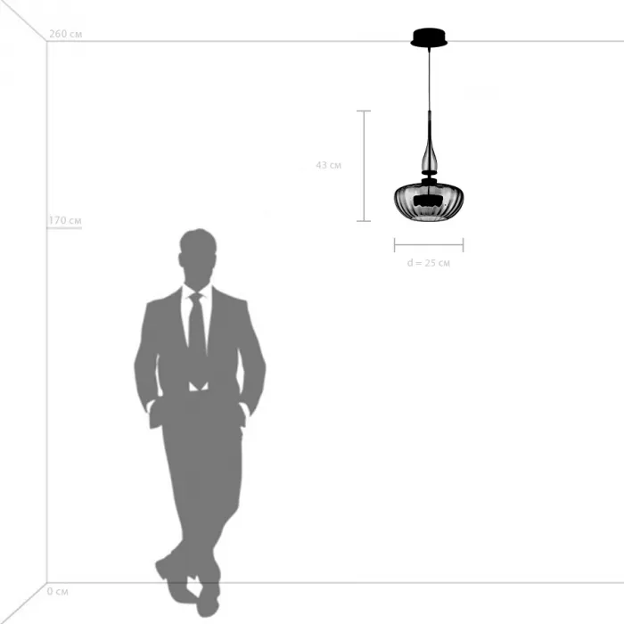 Подвес Astra Lightstar 804401 от ImperiumLoft