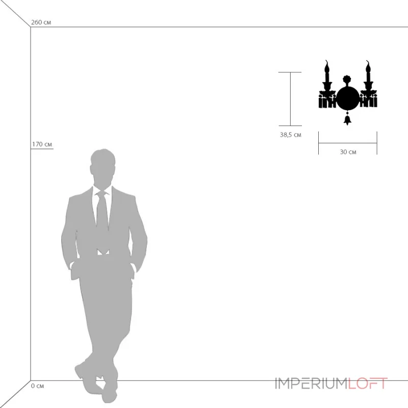 Бра Osgona Campana 716624 от ImperiumLoft Бра Osgona Campana 716624 от ImperiumLoft