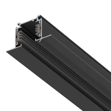 Трек шестиконтактный встраиваемый 3-фазн со стыковочными пазами, 2м Lightstar Quattro/DALI/ 503028-R-DALI