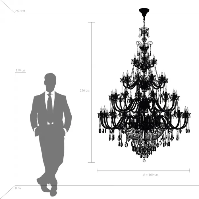Подвесная люстра Osgona Tesoro 710572 от ImperiumLoft