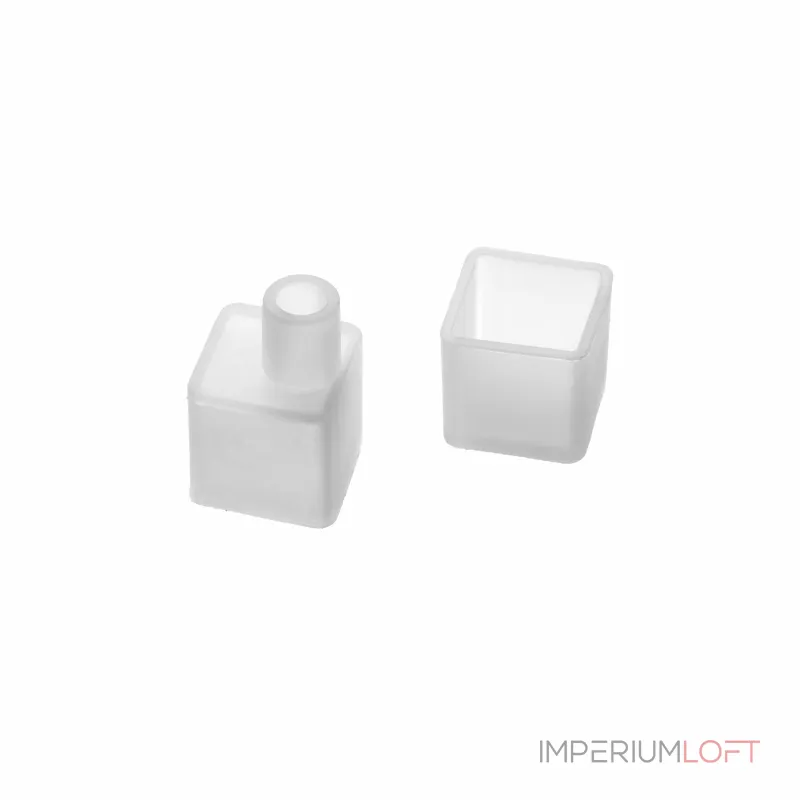 Комплект заглушек (2 шт) д/квадратного силиконового профиля 10х10мм д/LED лент Lightstar Profiled 441017