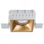 Комплект из светильника и рамки MR16 ЗОЛОТО Lightstar Domino G214503