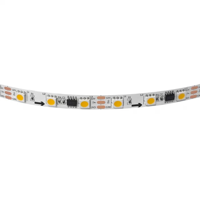 Лента светодиодная LED SPI 3led/pix 12V 14,4W/m 10-12Lm/W 4000K IP20 5м Lightstar 400904 от ImperiumLoft