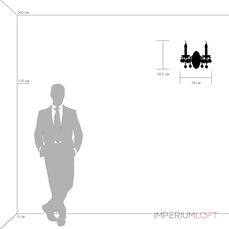Бра Osgona Classic 700622 от ImperiumLoft Бра Osgona Classic 700622 от ImperiumLoft