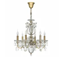 Подвесная люстра Lightstar Schon 790061 Цвет арматуры бронза Цвет плафонов прозрачный