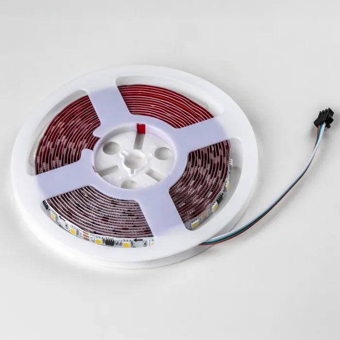 Лента светодиодная LED SPI 3led/pix 12V 14,4W/m 10-12Lm/W 4000K IP20 5м Lightstar 400904 от ImperiumLoft