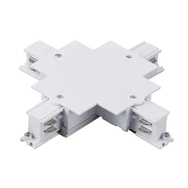Соединение крестовое встраиваемое с подводом питания к треку 5030xx-R Lightstar Quattro 503146-R Соединение крестовое встраиваемое с подводом питания к треку 5030xx-R Lightstar Quattro 503146-R