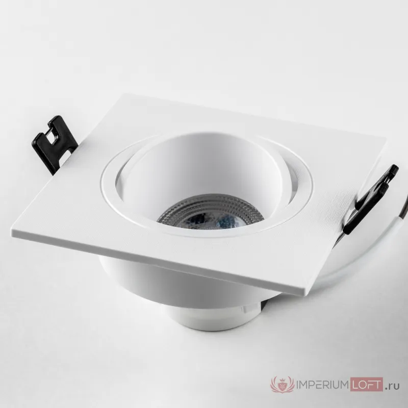 Рамка (светильник) PVC д/LED-модулей 941хх и LED-ламп D50мм Lightstar Singo 012616 от ImperiumLoft