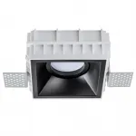 Комплект из светильника и рамки MR16 ЧЁРНЫЙ Lightstar Domino G214507