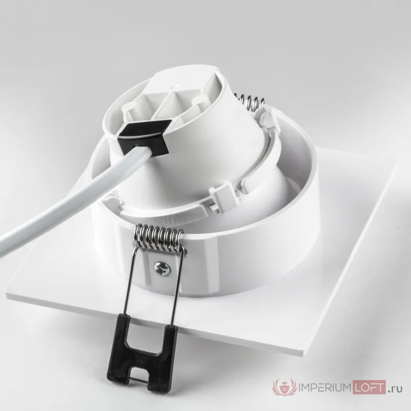 Рамка (светильник) PVC д/LED-модулей 941хх и LED-ламп D50мм Lightstar Singo 012616 от ImperiumLoft