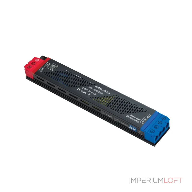 Блок питания 24V для светодиодной ленты 200W 8.33A Lightstar 424204 Блок питания 24V для светодиодной ленты 200W 8.33A Lightstar 424204