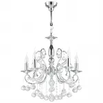 Подвесная люстра Osgona Elegante 708054 Цвет арматуры хром Цвет плафонов прозрачный от ImperiumLoft