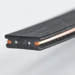 Шинопровод гибкий 48V 20м черный Lightstar Due Hermes 510207