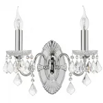 Бра Lightstar Classic 700624 Цвет арматуры хром Цвет плафонов прозрачный от ImperiumLoft