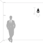 Бра Osgona Elegante 708614 Цвет арматуры хром Цвет плафонов прозрачный от ImperiumLoft