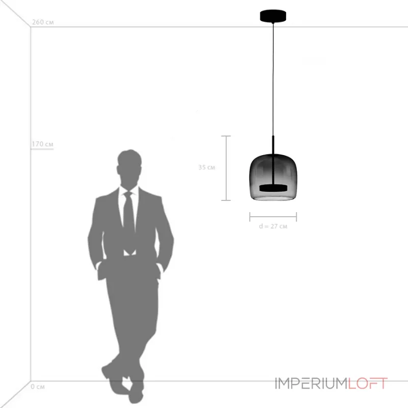 Подвесной светильник Cupola Lightstar 804018 Подвесной светильник Cupola Lightstar 804018