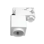 Адаптер для светильника с розеткой Shuko к треку 5030xx-R/5040xx-(F)/(R) Lightstar Quattro 594006-WSA