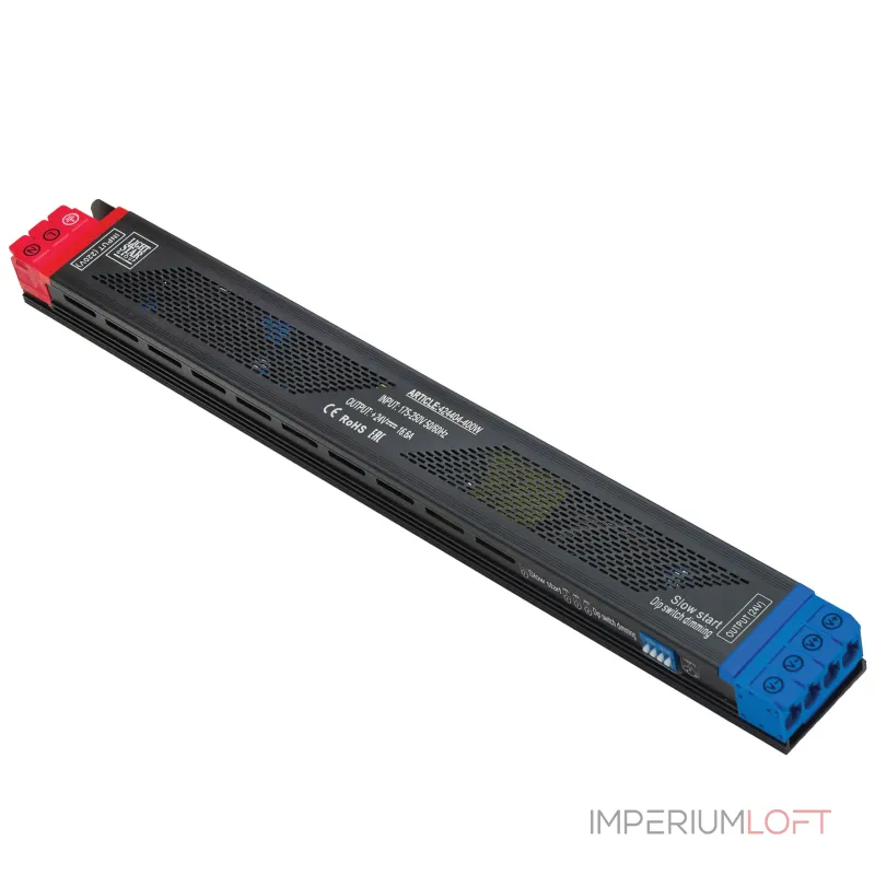 Блок питания 24V для светодиодной ленты 300W 16.6A Lightstar 424404 Блок питания 24V для светодиодной ленты 300W 16.6A Lightstar 424404