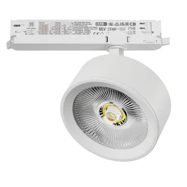 Трековый светильник с адаптером Lightstar Alta Pro A5646DALI
