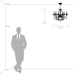 Подвесная люстра Osgona Stregaro 694061 от ImperiumLoft