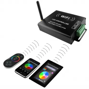 Котроллер Master WiFi+ RC LED RGB Lightstar 410904 144Вт 12V