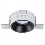Комплект из светильника и рамки MR16 ЧЁРНЫЙ Lightstar Domino G214607