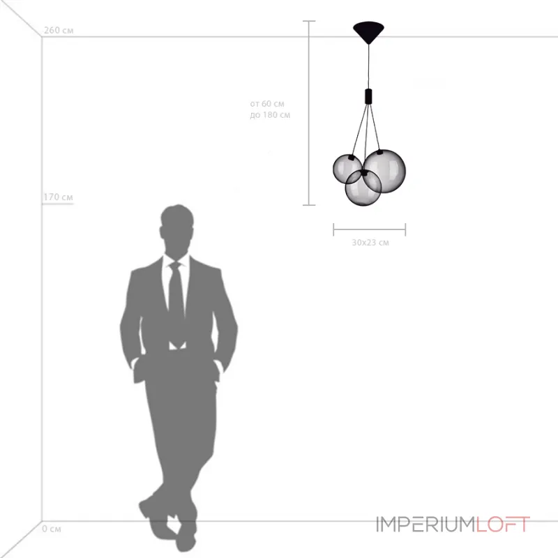 Подвесной светильник Sferetta Lightstar 801030