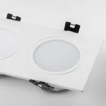 Рамка (светильник) PVC д/LED-модулей 941хх и LED-ламп D50мм Lightstar Piano 012826 от ImperiumLoft