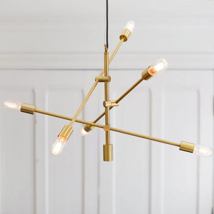 Люстра Mobile Chandelier - Large 6 бронза от ImperiumLoft