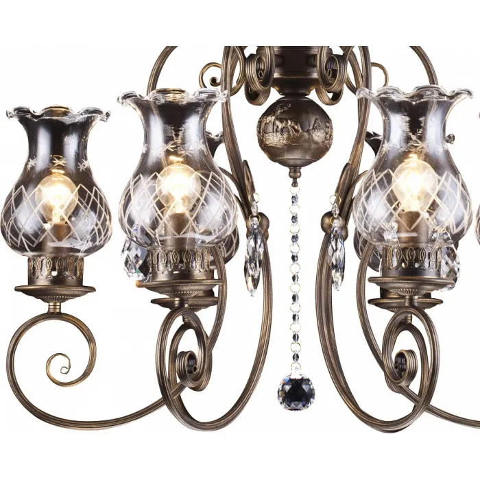 Подвесная люстра Arte Lamp Palermo A2053LM-6BR от ImperiumLoft