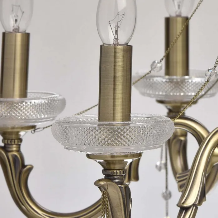Подвесная люстра MW-Light Селена 12 482014206 от ImperiumLoft