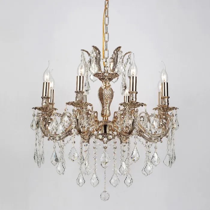Подвесная люстра Lucia Tucci Barletta BARLETTA 122.8 coffe gold от ImperiumLoft