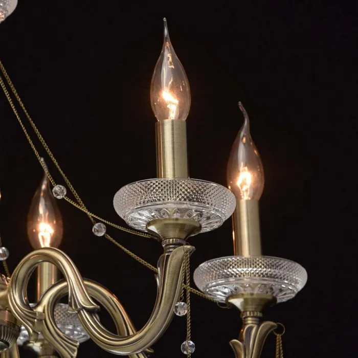 Подвесная люстра MW-Light Селена 12 482014206 от ImperiumLoft