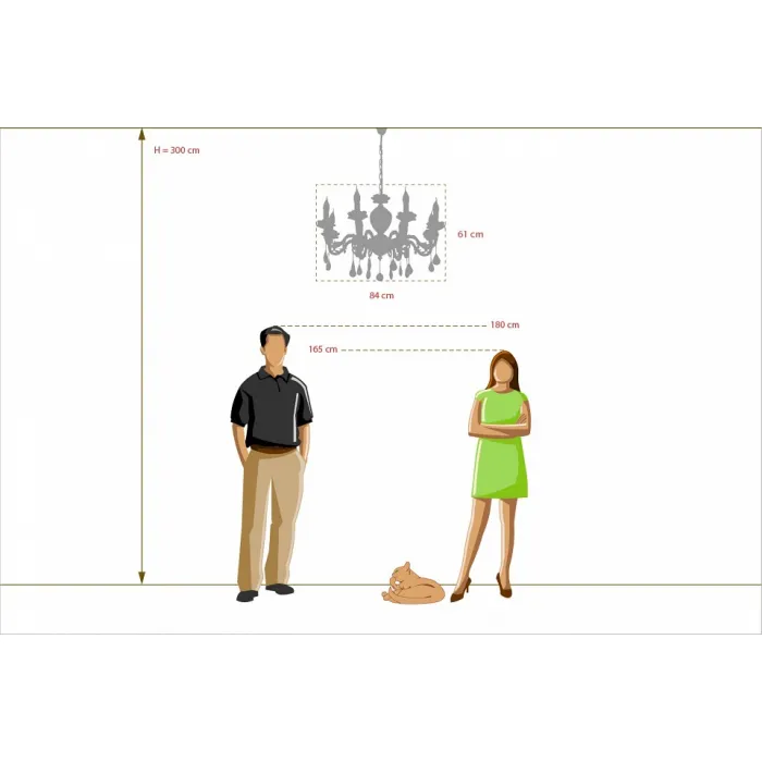 Подвесная люстра MW-Light Селена 9 482012808 от ImperiumLoft