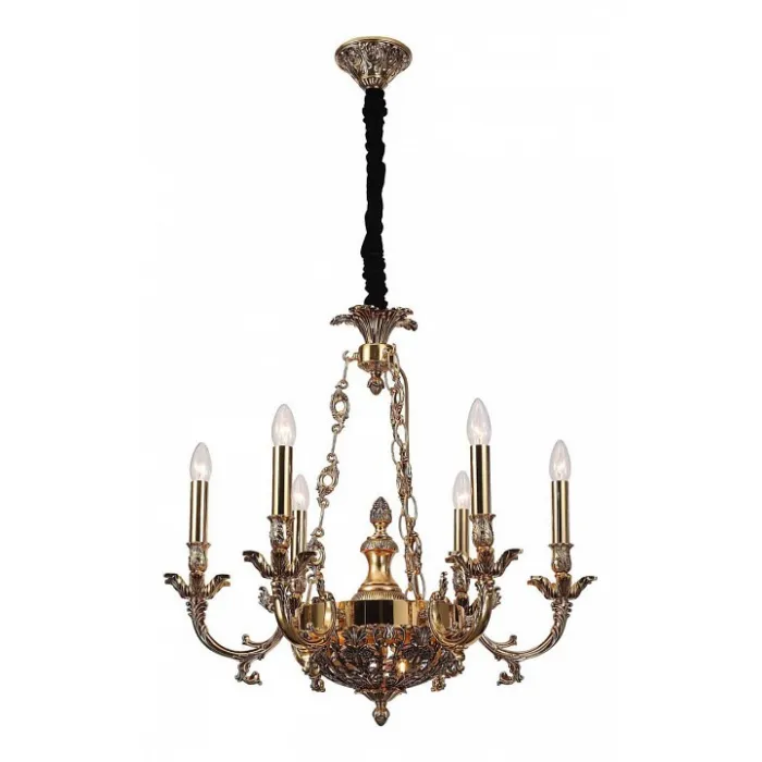 Подвесная люстра Lucia Tucci Firrnze FIRENZE 1781.8.2 antique gold от ImperiumLoft