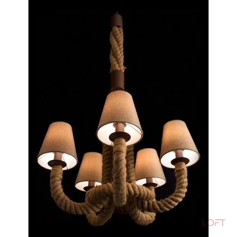 Подвесная люстра Arte Lamp Corda A8958LM-5BR