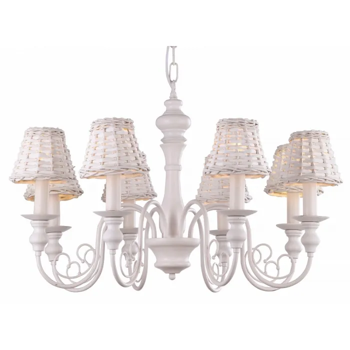 Подвесная люстра Arte Lamp Villaggio A3400LM-8WH от ImperiumLoft