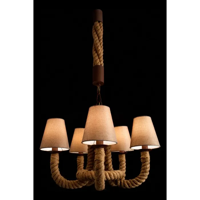 Подвесная люстра Arte Lamp Corda A8958LM-5BR от ImperiumLoft