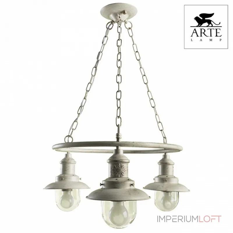 Подвесная люстра Arte Lamp Sailor A4524LM-3WG от ImperiumLoft Подвесная люстра Arte Lamp Sailor A4524LM-3WG от ImperiumLoft