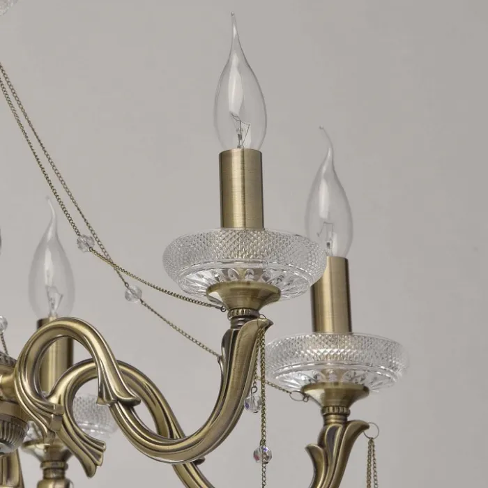 Подвесная люстра MW-Light Селена 12 482014206 от ImperiumLoft