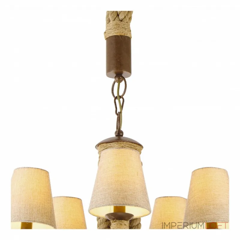 Подвесная люстра Arte Lamp Corda A8958LM-5BR