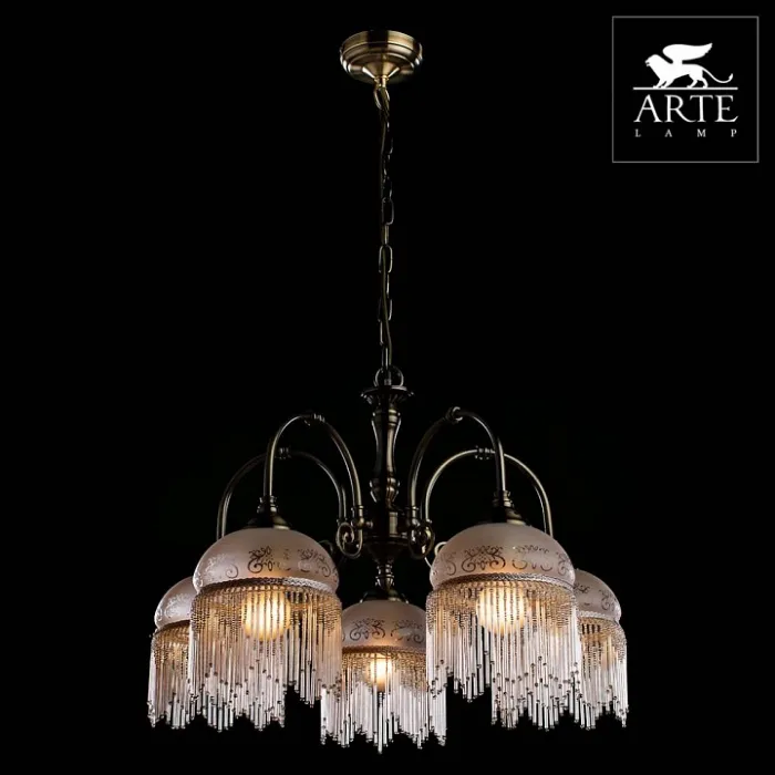 Подвесная люстра Arte Lamp Victoriana A3191LM-5AB от ImperiumLoft