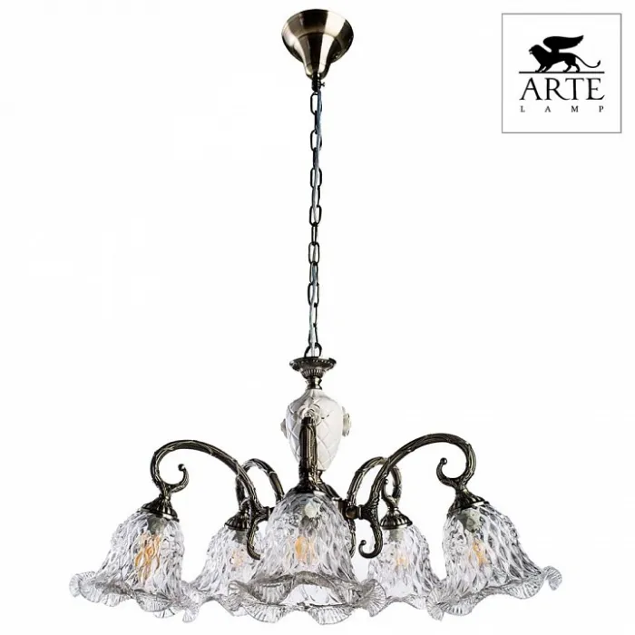 Подвесная люстра Arte Lamp Nuance A3902LM-5AB от ImperiumLoft