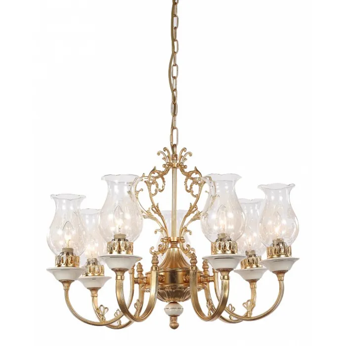 Подвесная люстра Lucia Tucci Vetralla VETRALLA 179.7 antique gold от ImperiumLoft