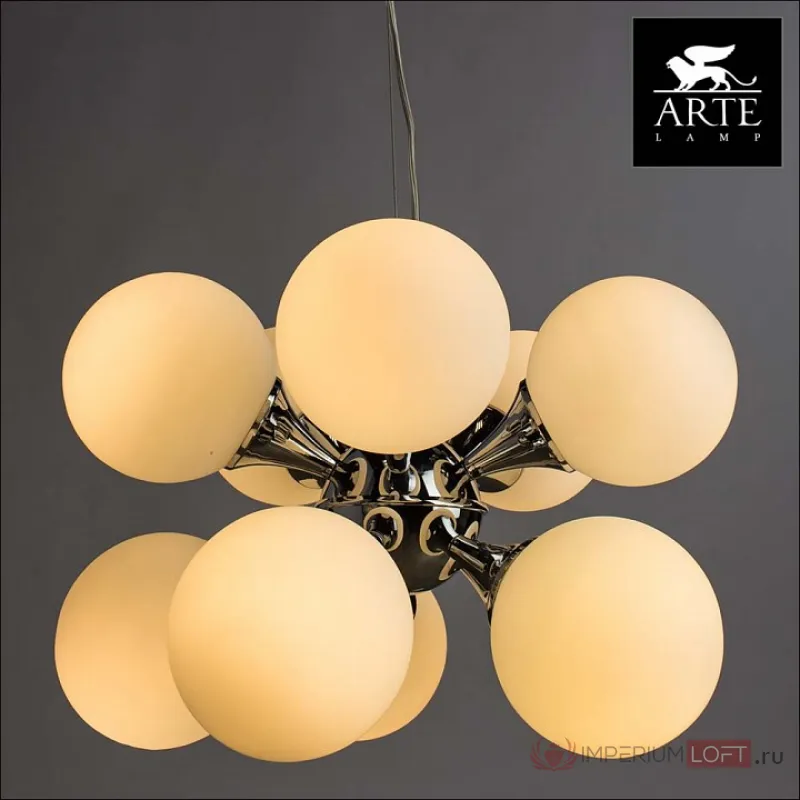 Подвесная люстра Arte Lamp Gelataio A2560SP-10CC от ImperiumLoft