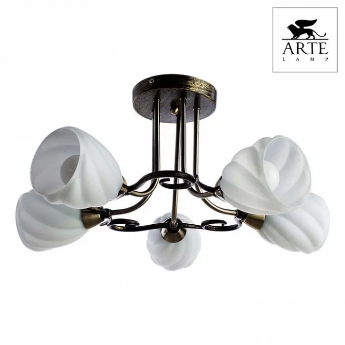 Потолочная люстра Arte Lamp Swirls A6253PL-5BA от ImperiumLoft